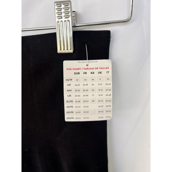 SPANX Look At Me Now Leggings In Very Black Women’s Size Medium Lounge - Picture 8 of 8